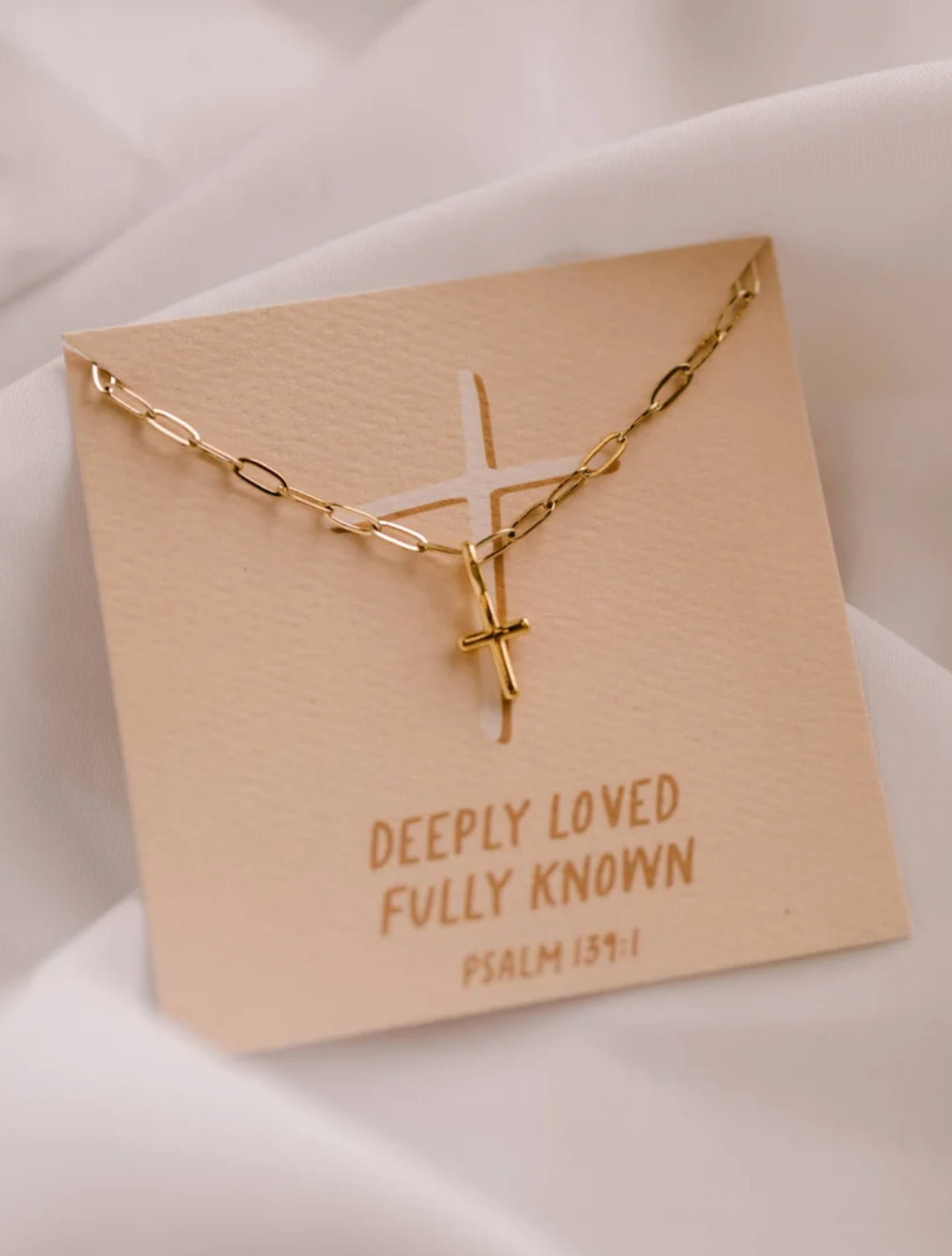Cross Gold Plated Necklace