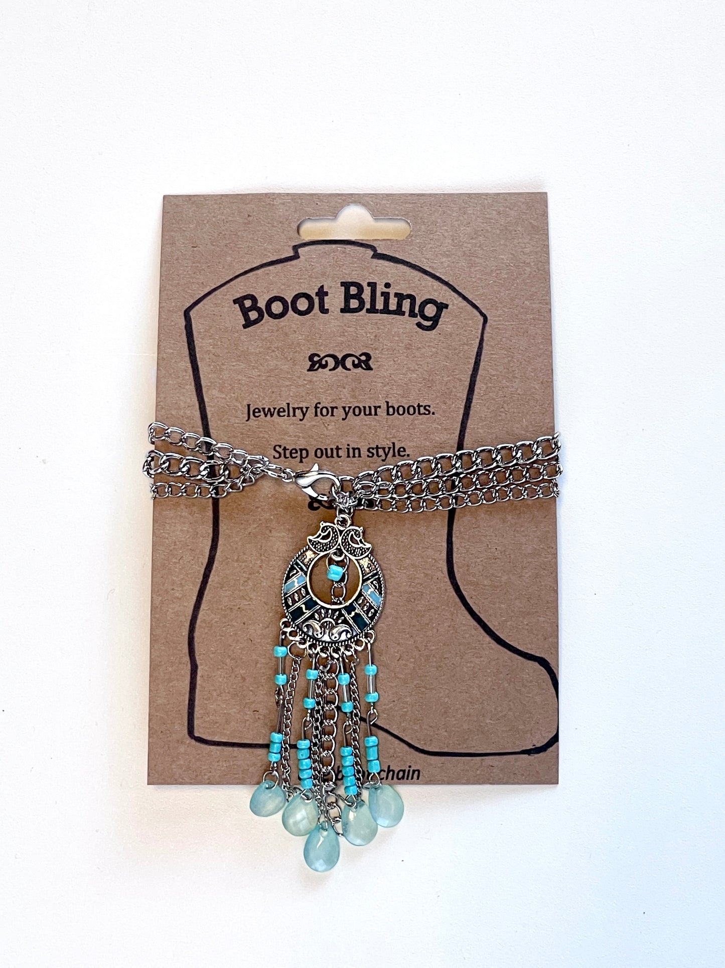Boot Bling Aztec Design