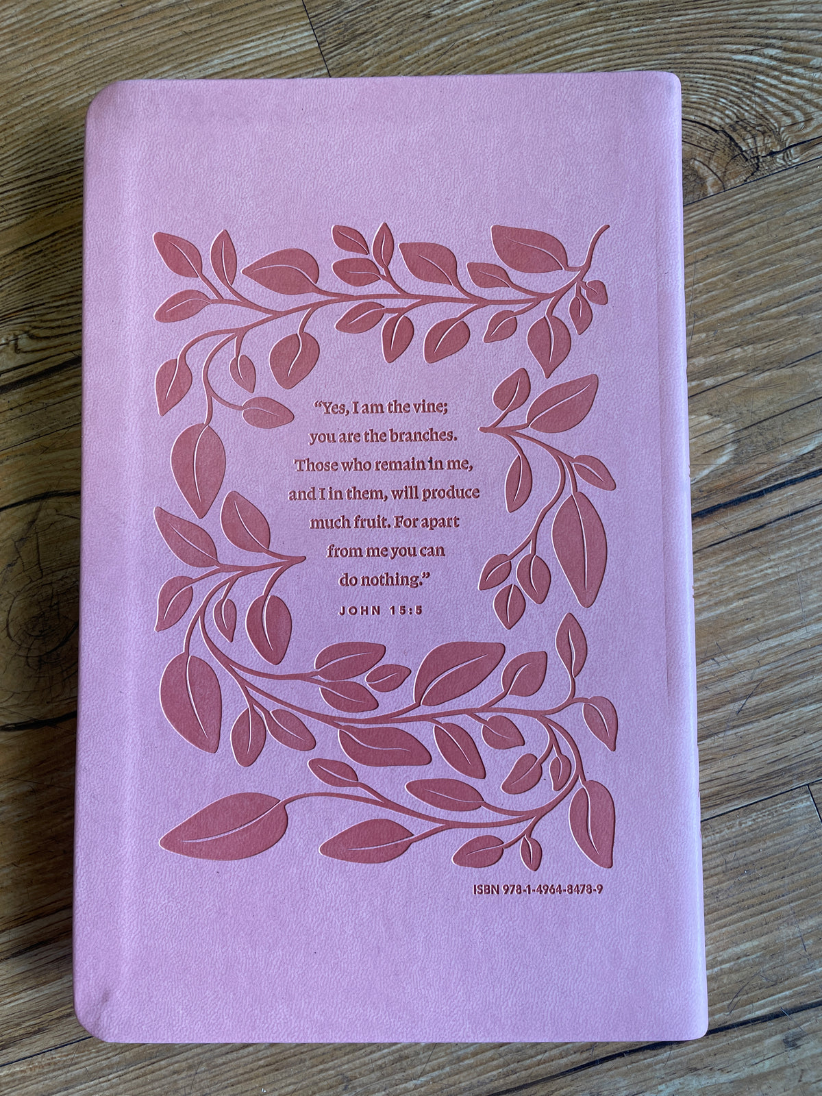 Pink NLT Bible