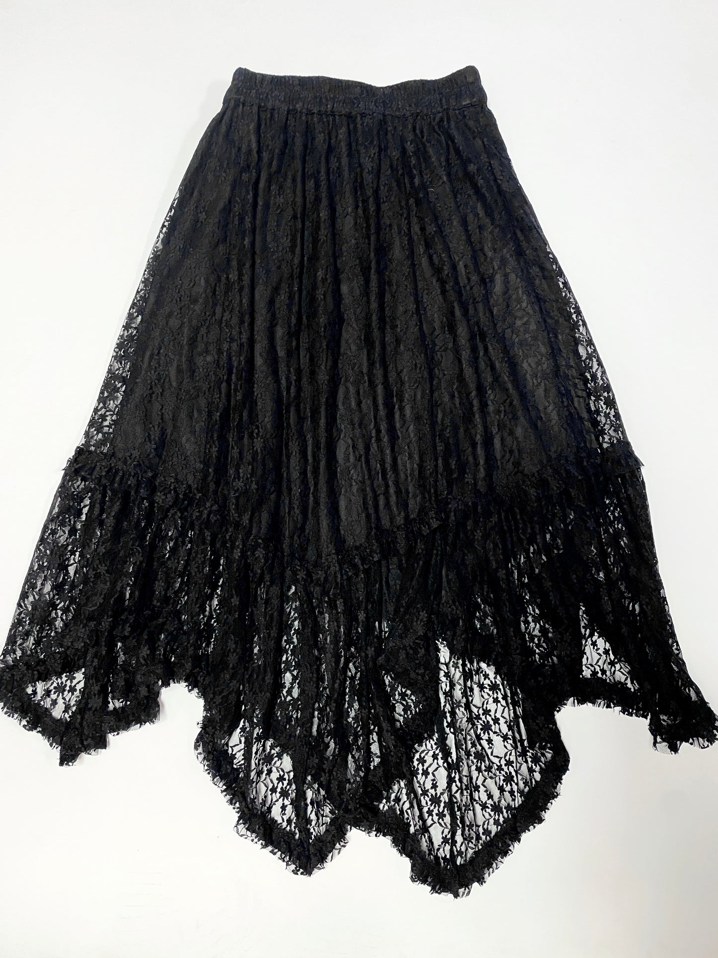 Black Lace Skirt