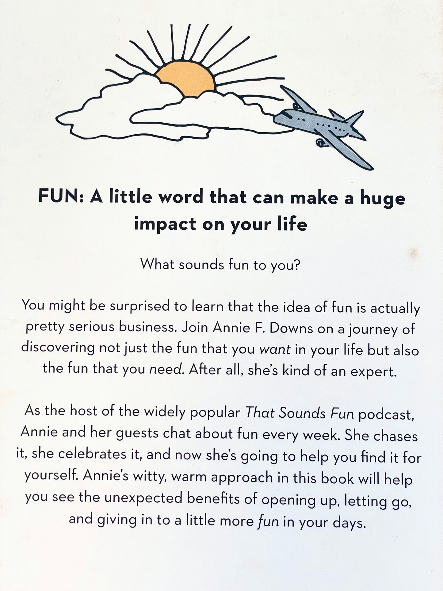 That Sounds Fun Book