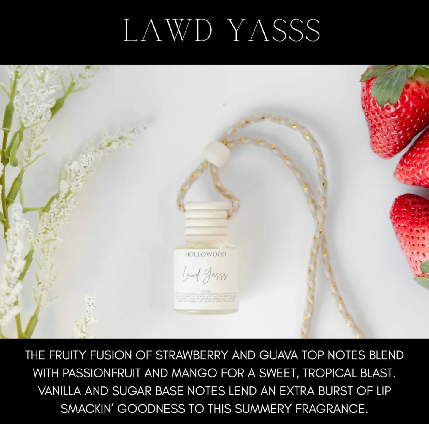 Berry Hollowood Car Diffuser