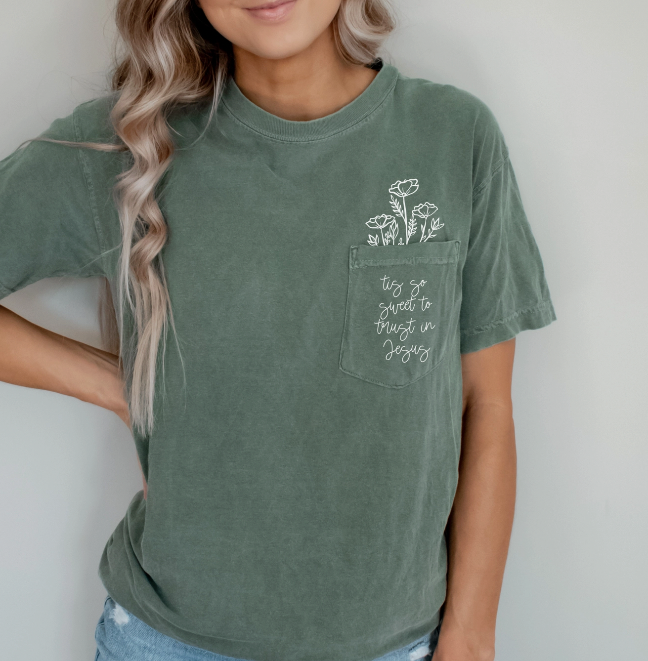Green Pocket T-Shirt
