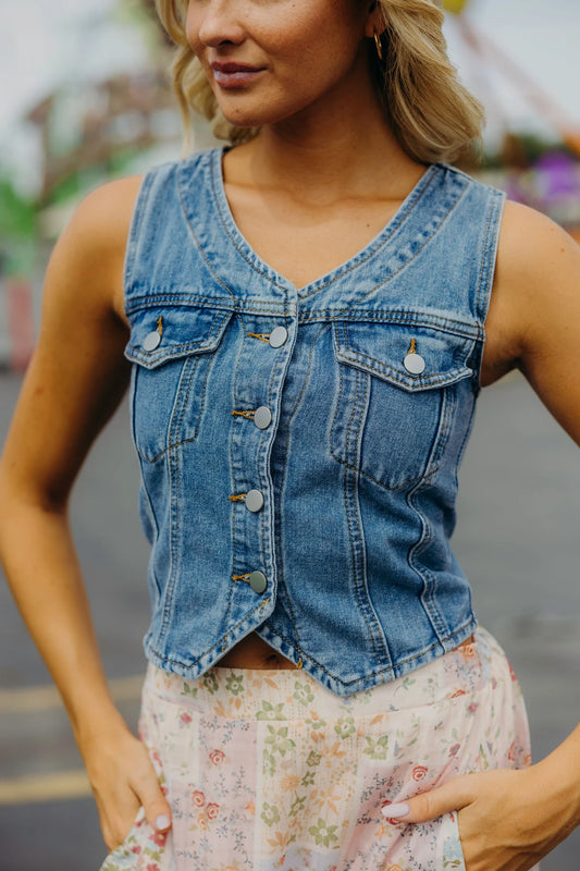 Denim Vest