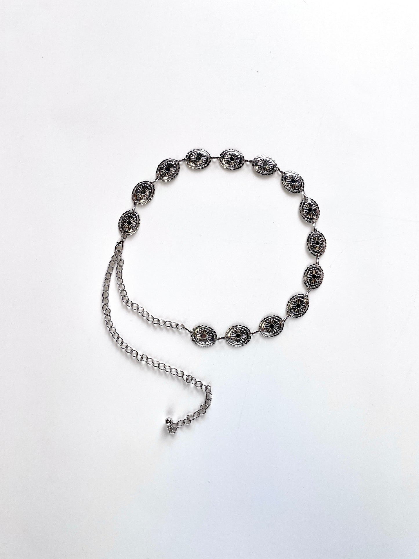 Silver Chain Belt