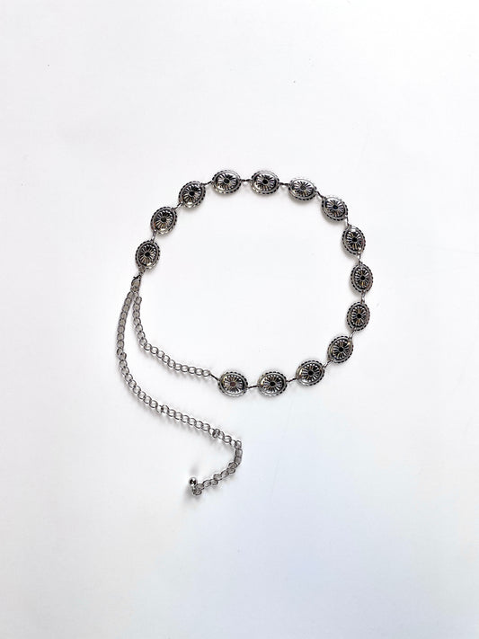 Silver Chain Belt