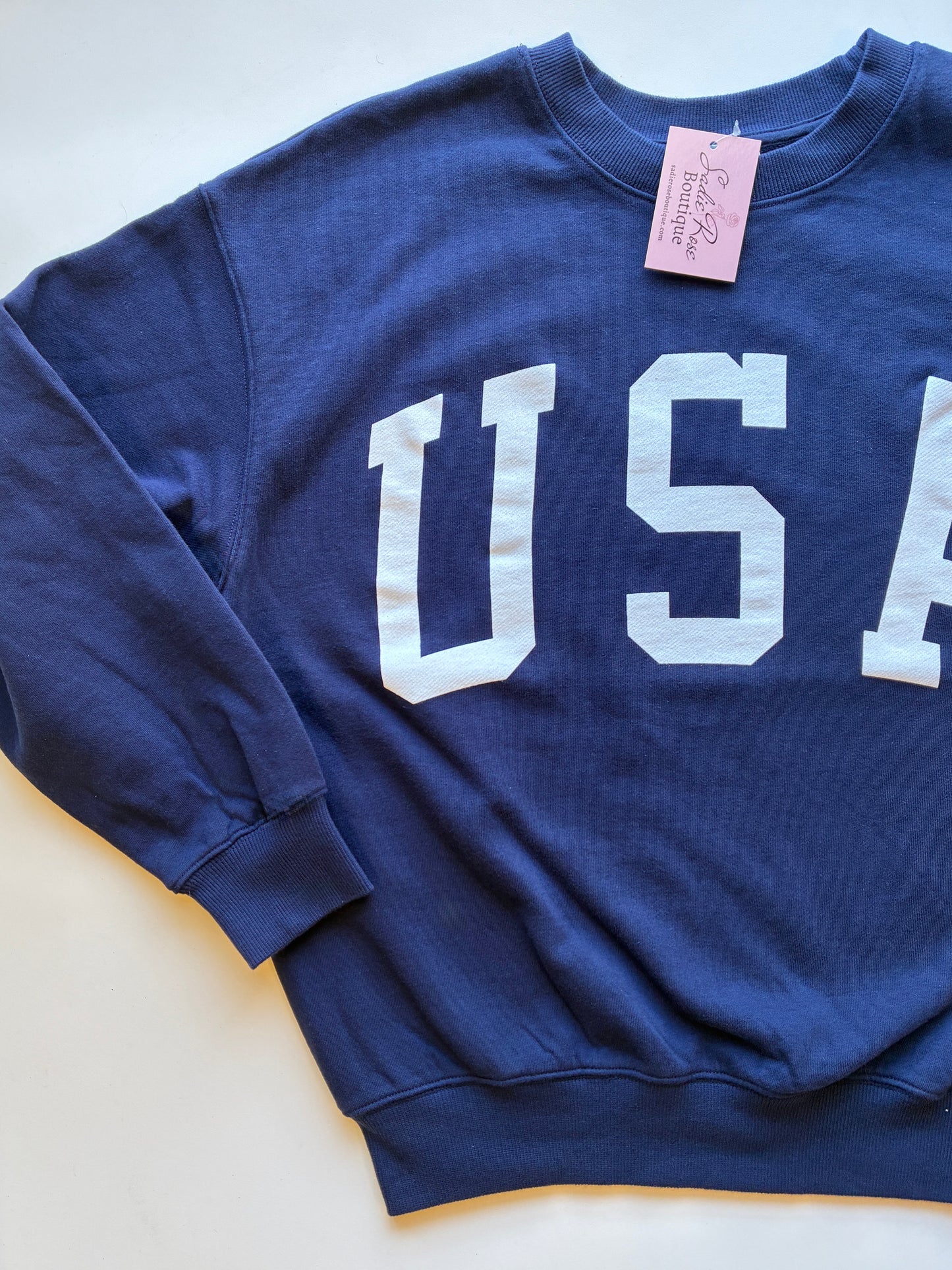 Navy USA Crewneck