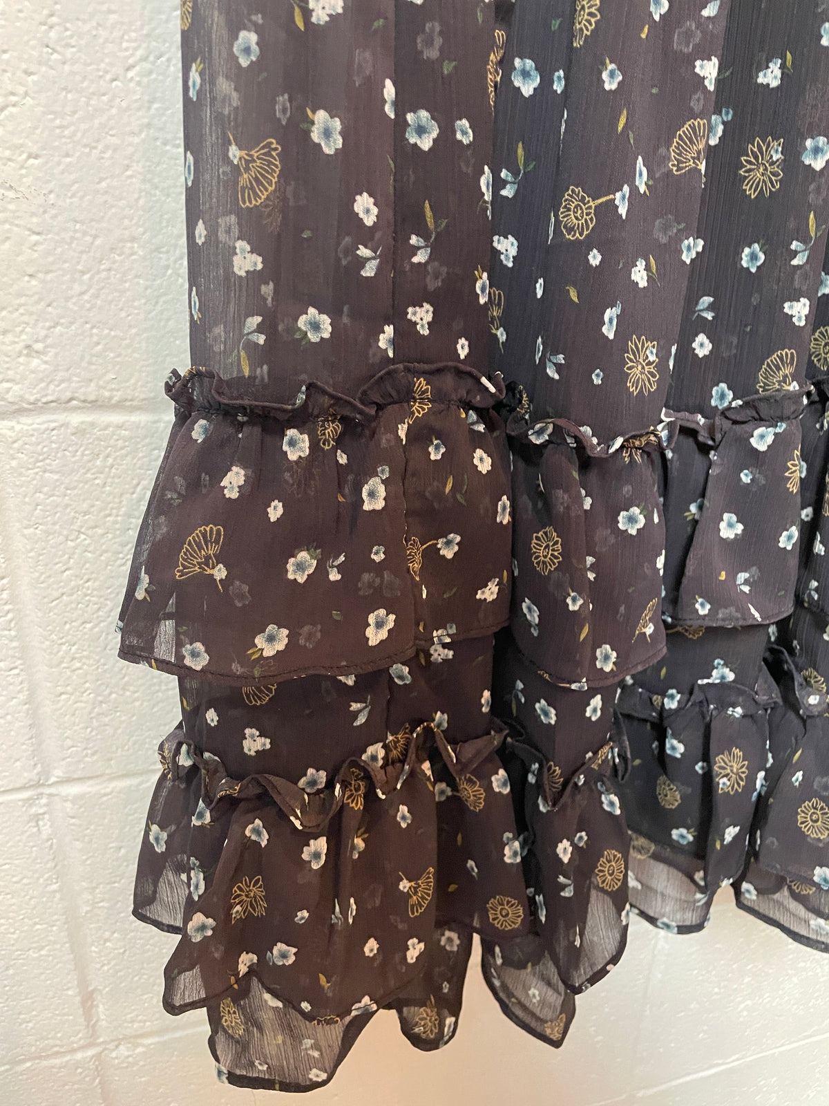 Floral Ruffle Skirt