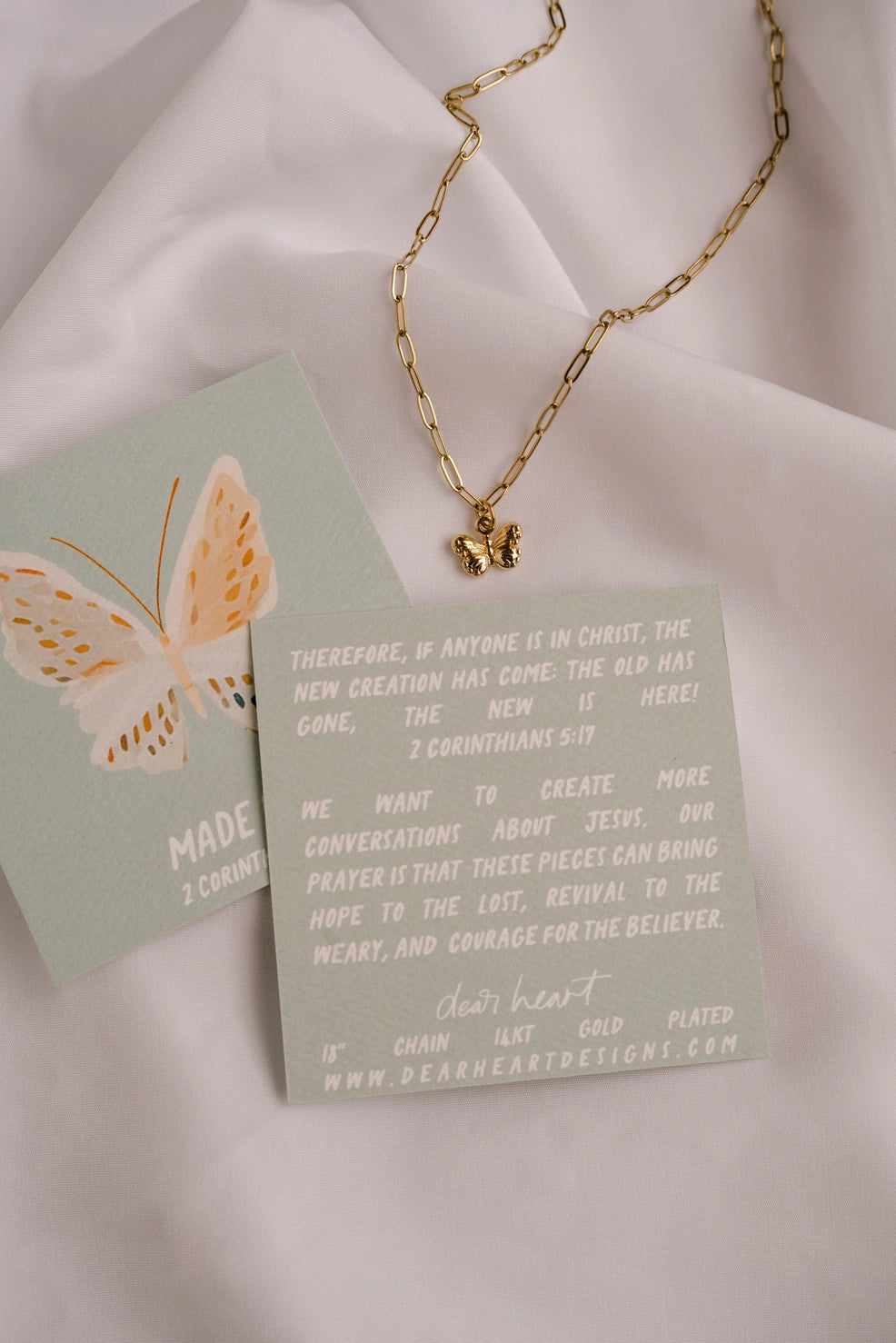Butterfly Charm Necklace