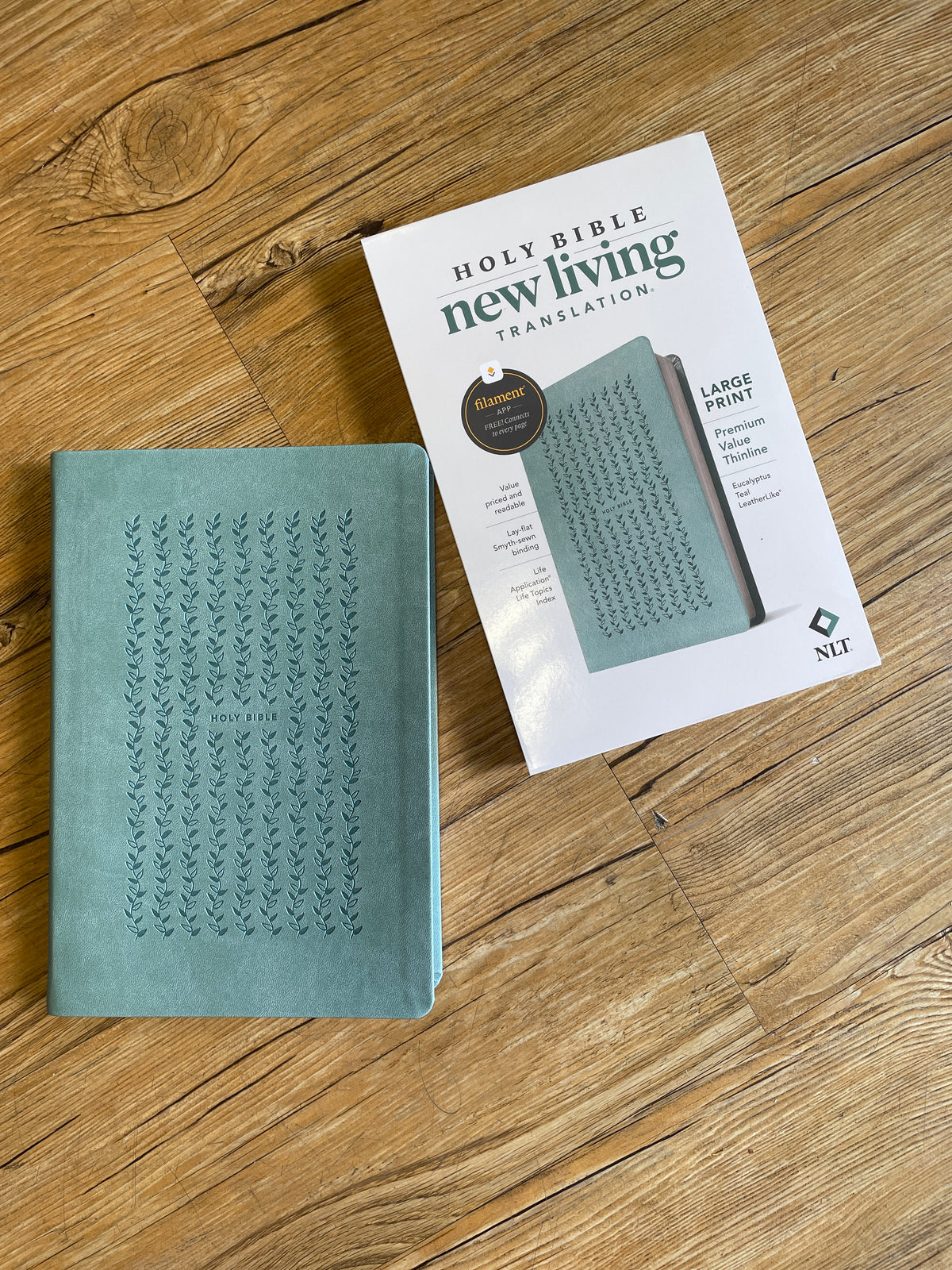 Teal NLT Bible