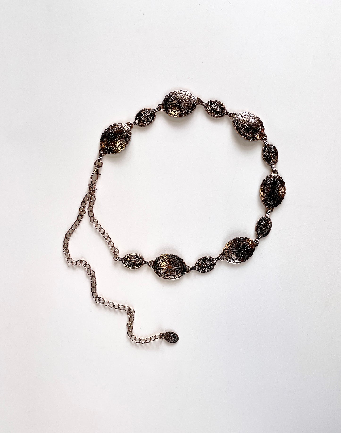Dark Bronze Chain Belt