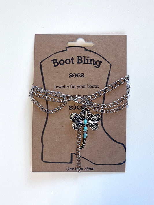 Boot Bling Dragonfly
