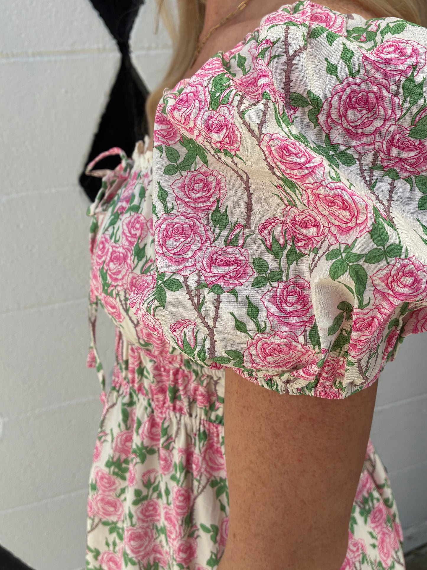 Pink Rose Dress