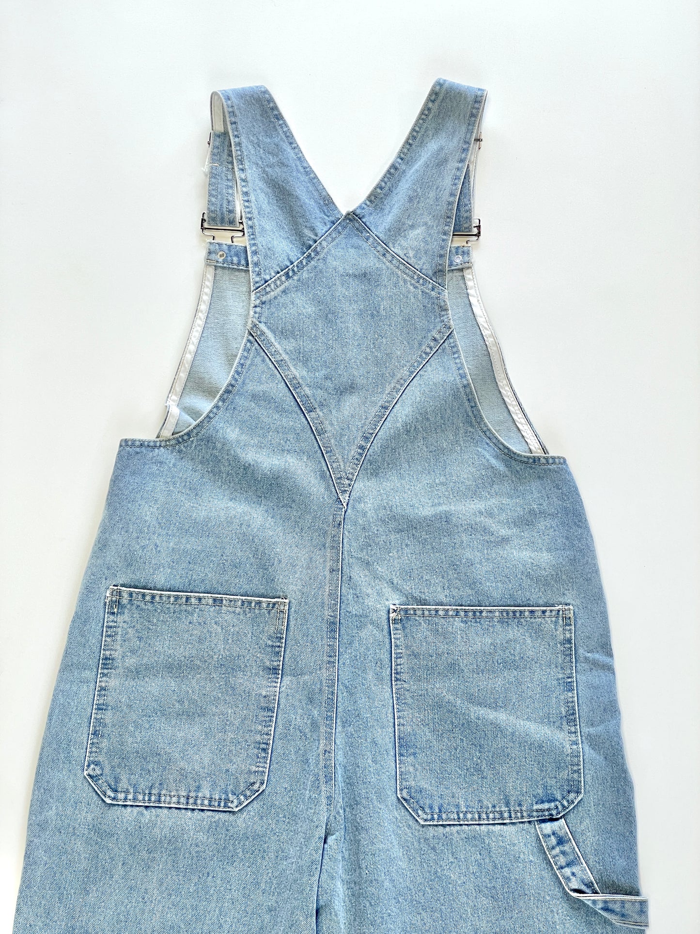 Light Wash Denim Overalls