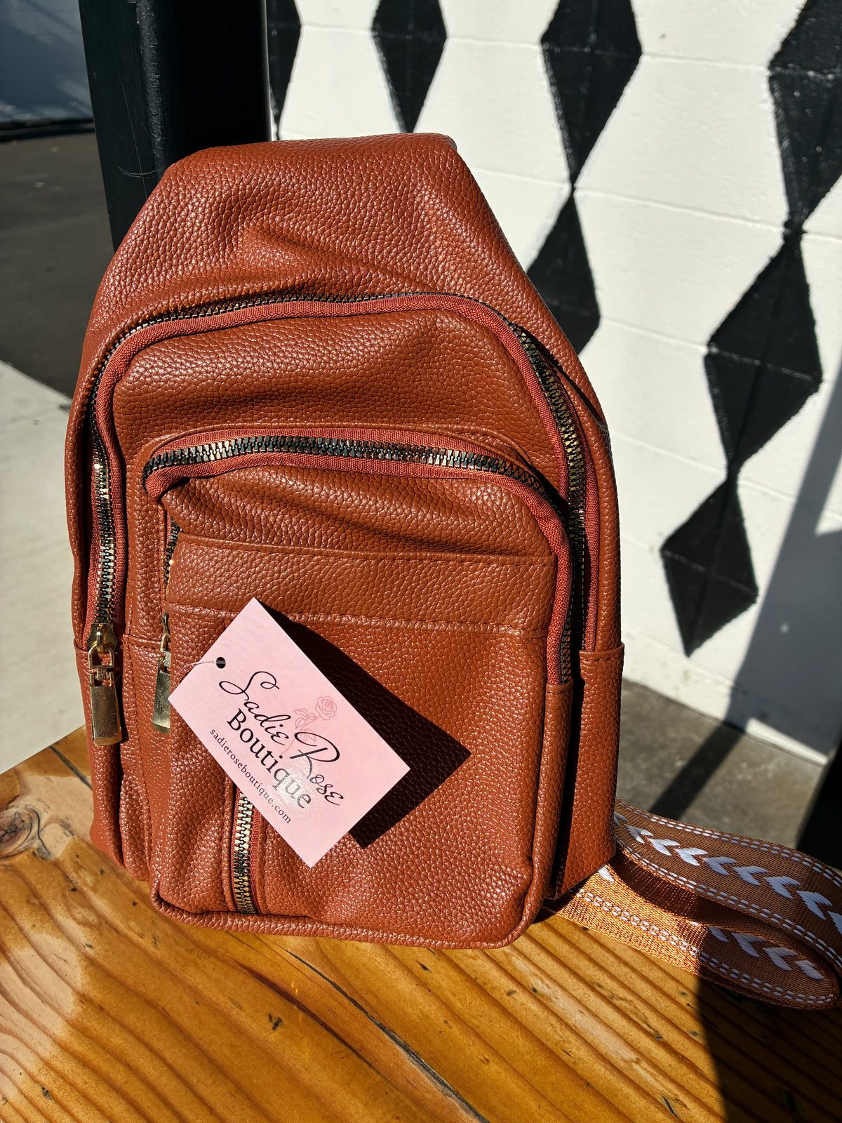 Brown Crossbody