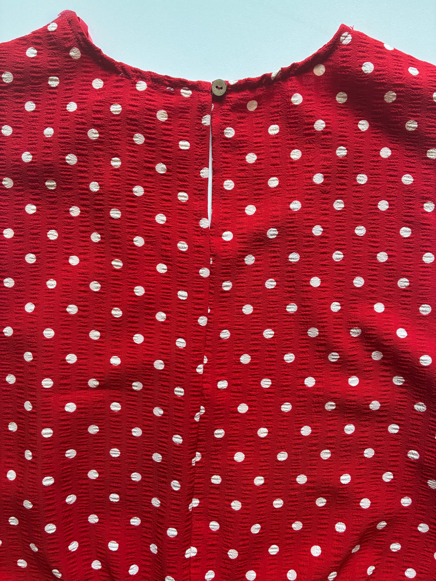 Red Polka Dot Tank