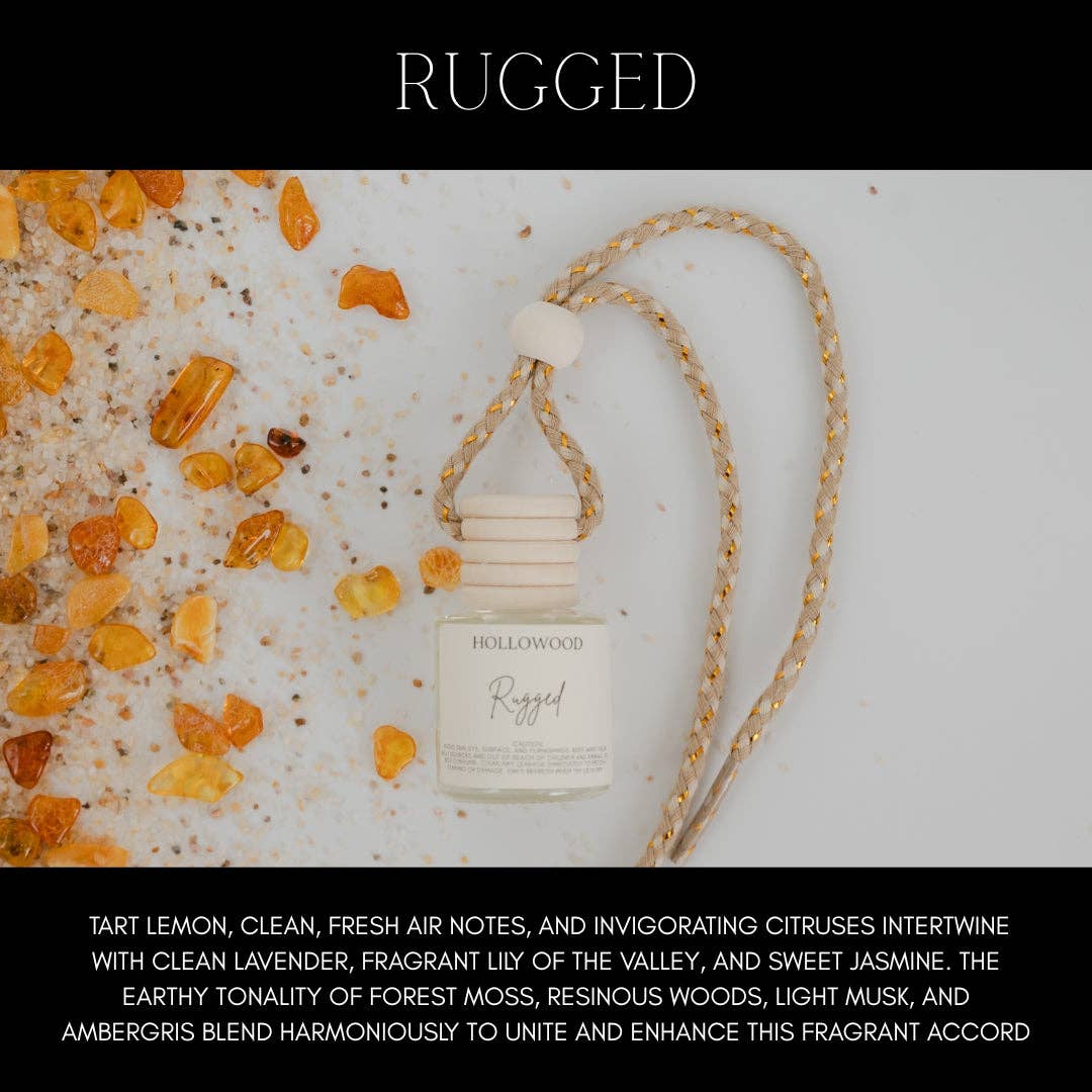 Rugged Hollowood Car Diffuser