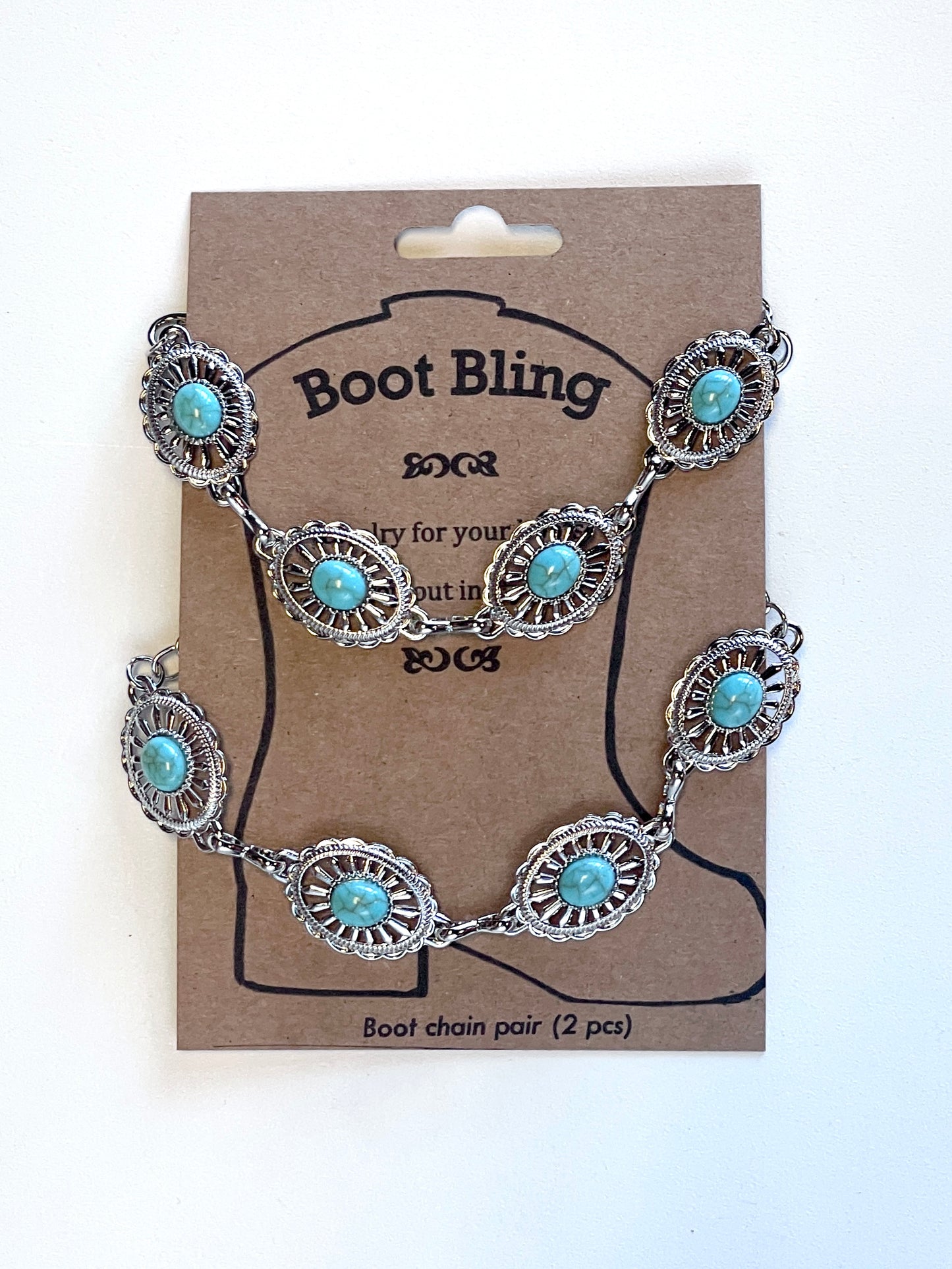 Boot Bling Turqoise
