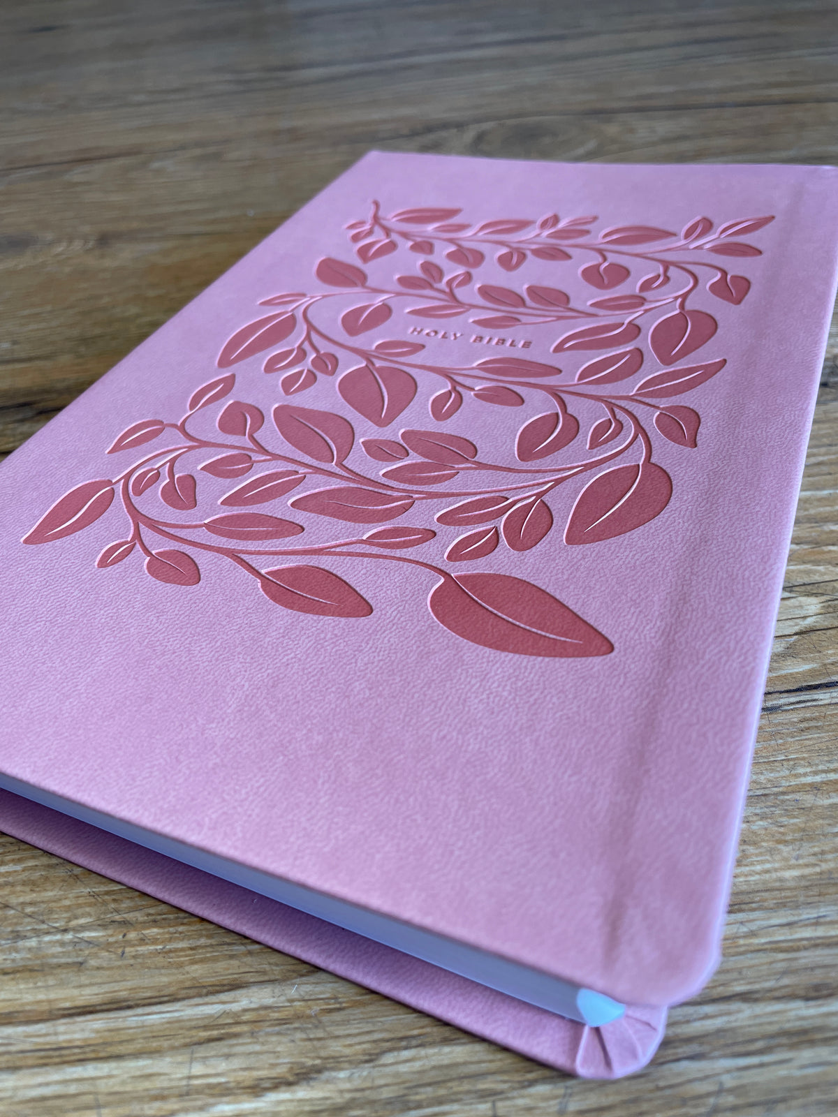 Pink NLT Bible