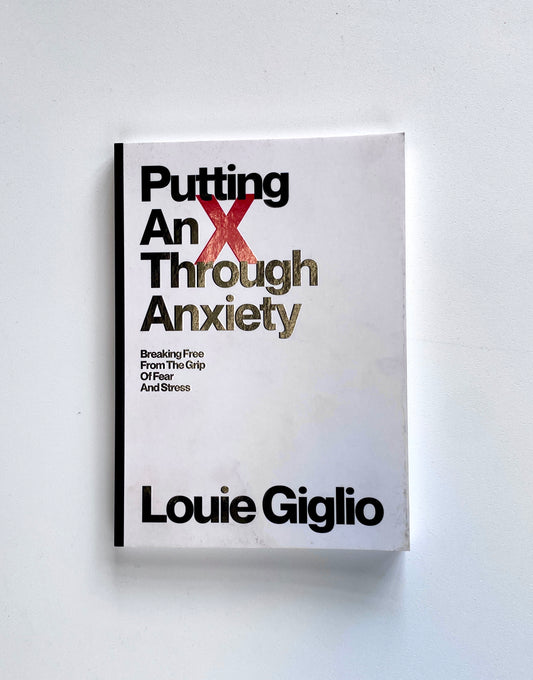 Putting an X Through Anxiety Book