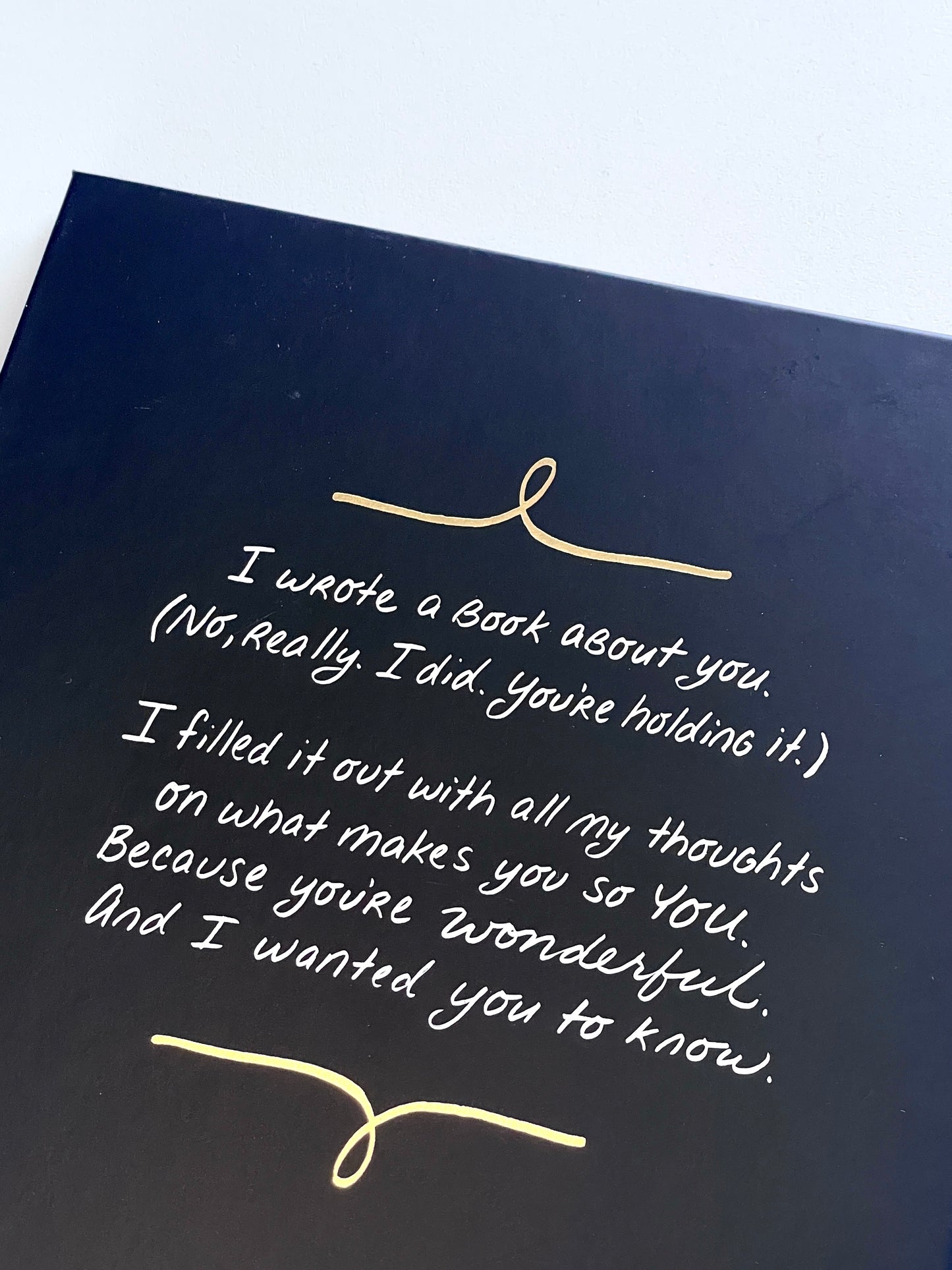 I Wrote a Book About You