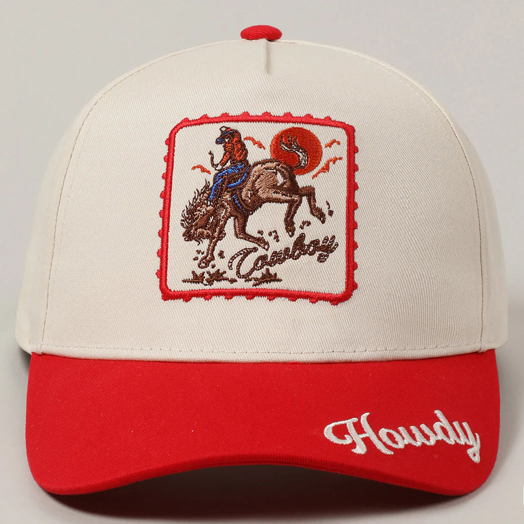 Red Howdy Hat