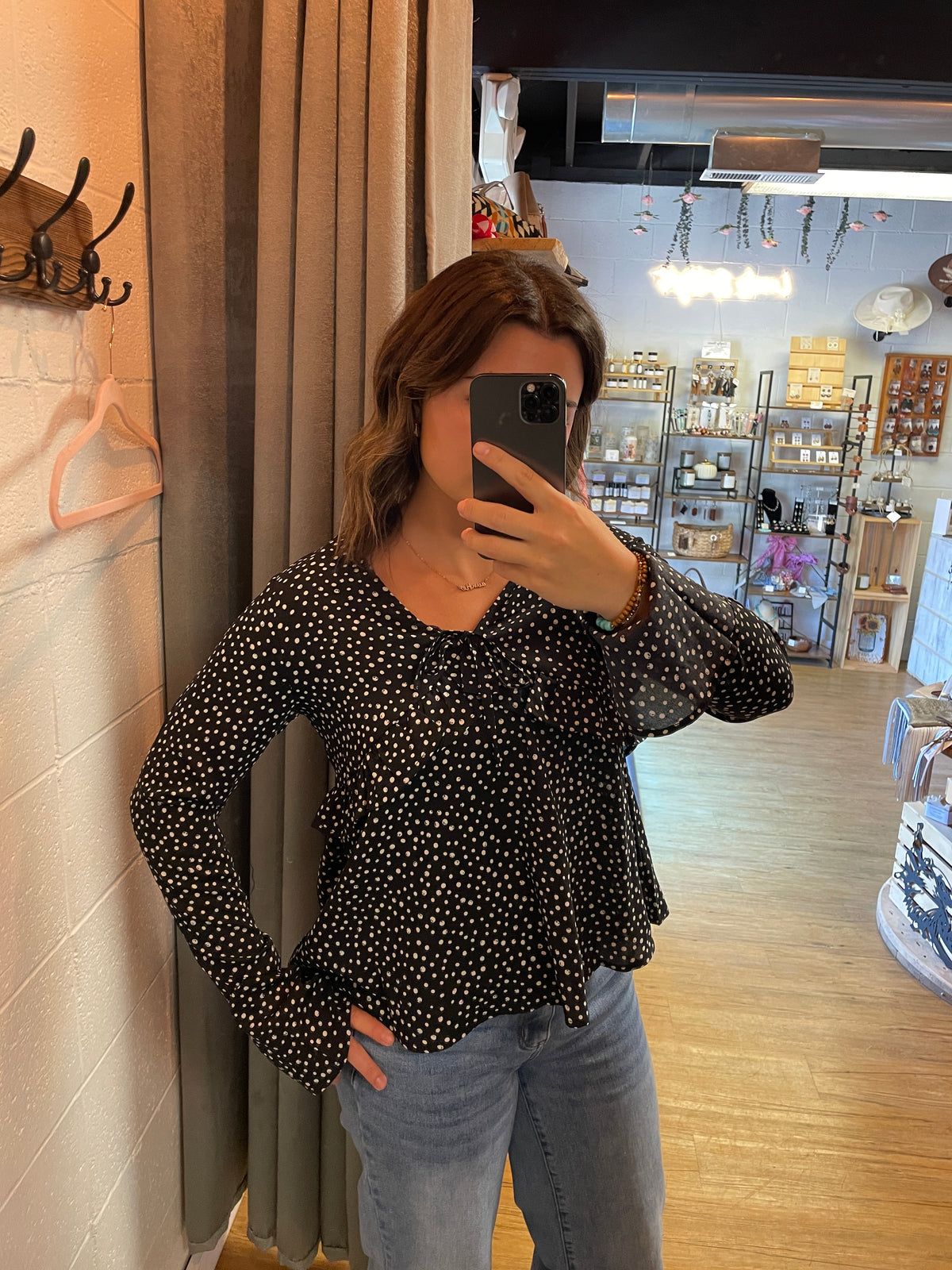 Polka Dot Blouse