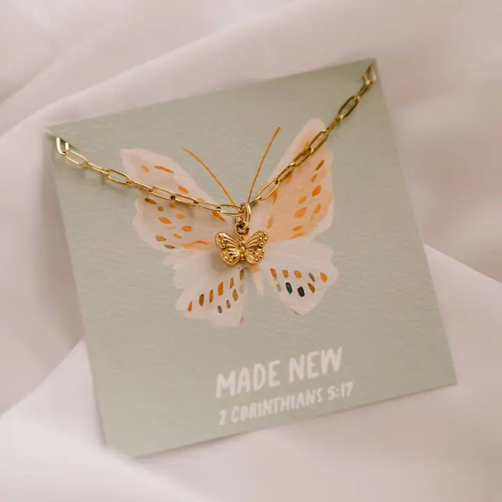 Butterfly Charm Necklace