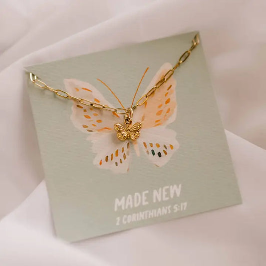 Butterfly Charm Necklace