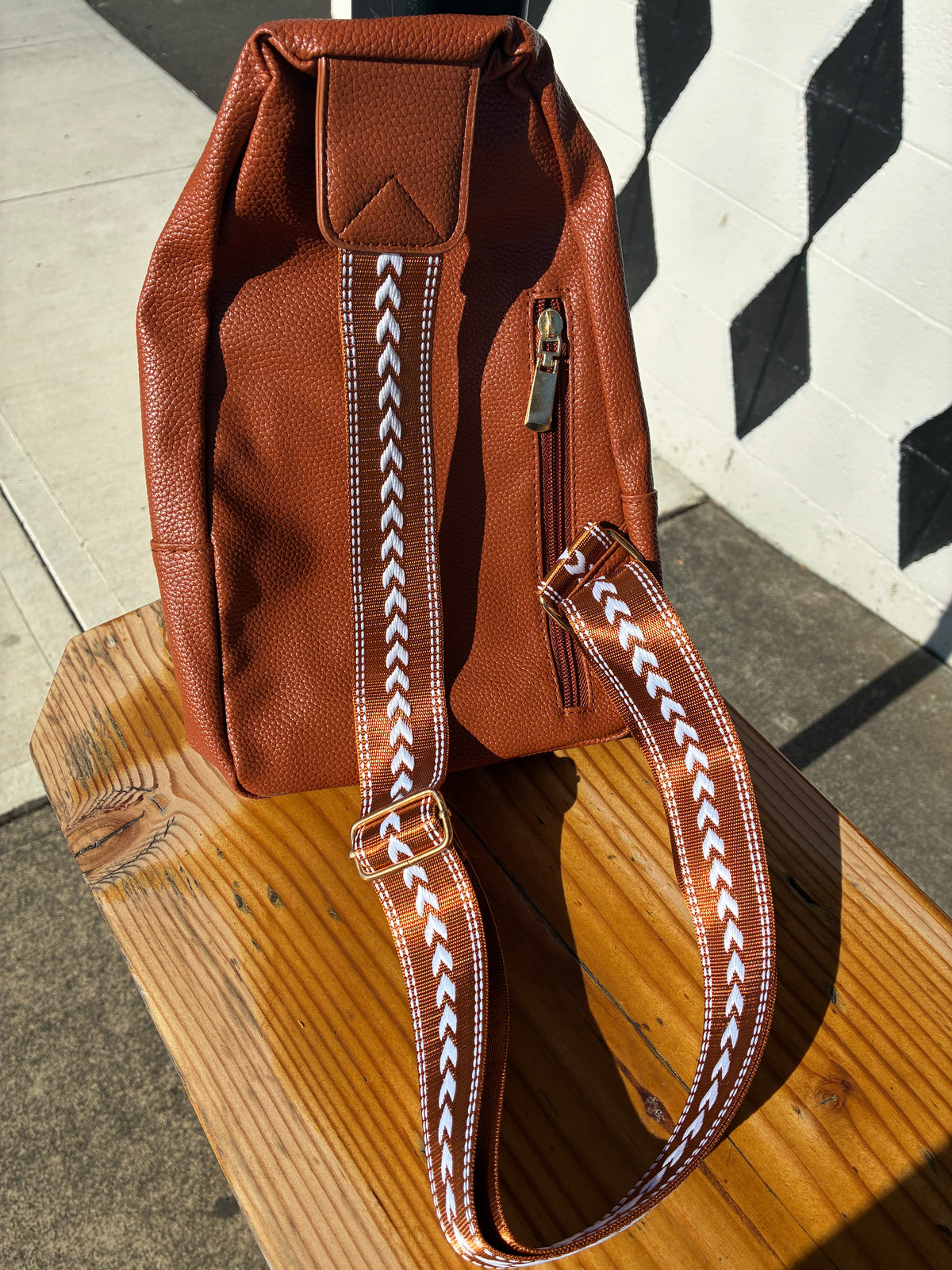 Brown Crossbody
