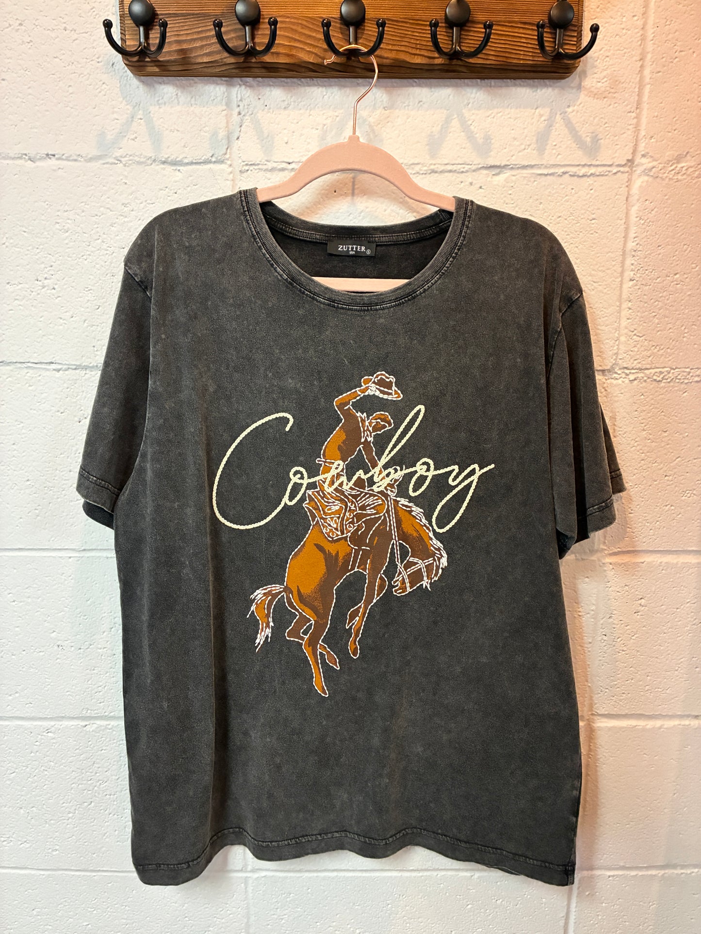 Cowboy Mineral Wash Tee