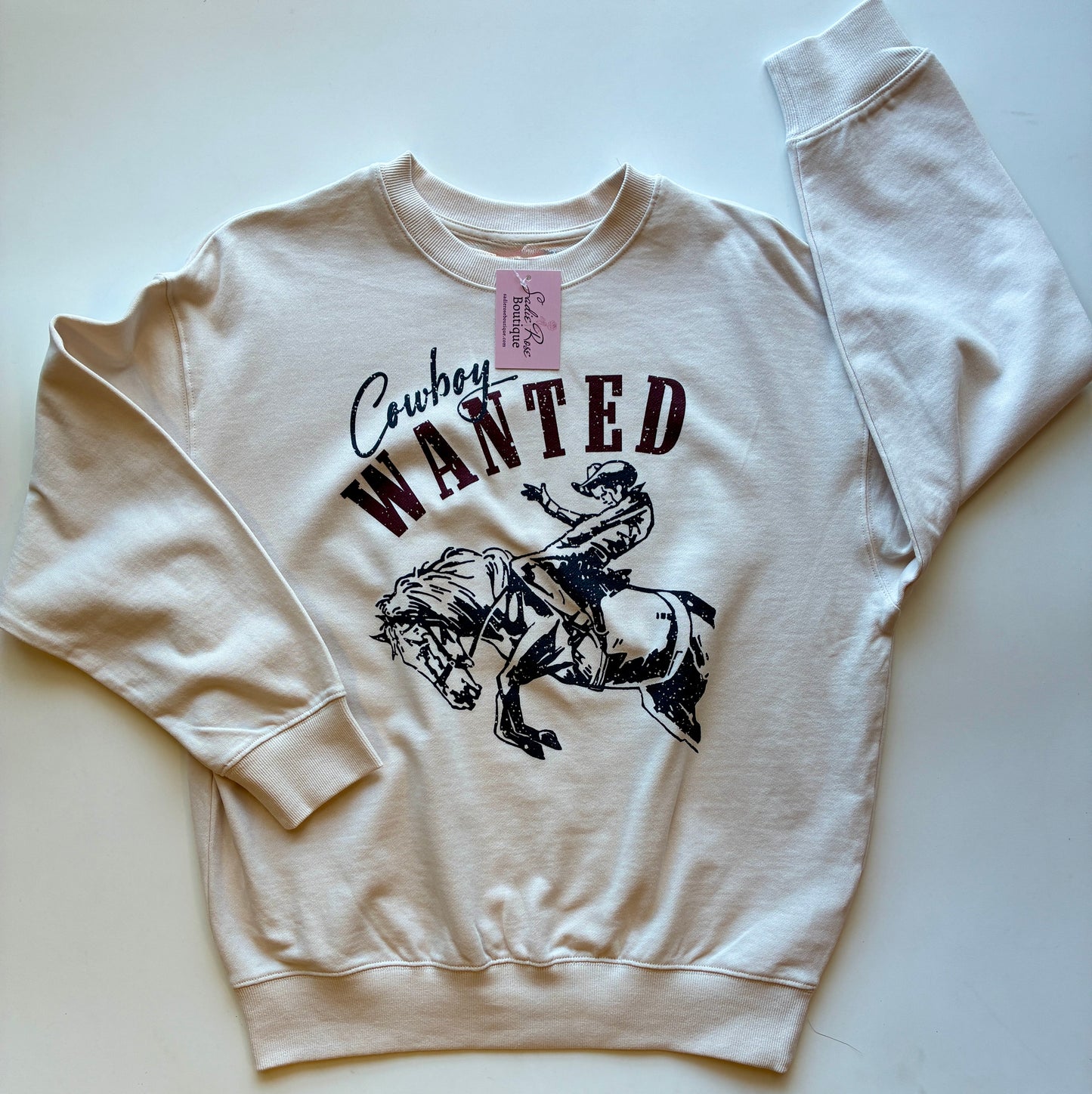 Cowboy Wanted Crewneck