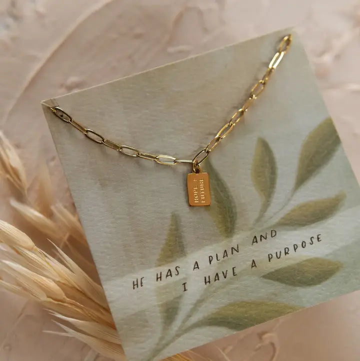 Hope +Future Necklace