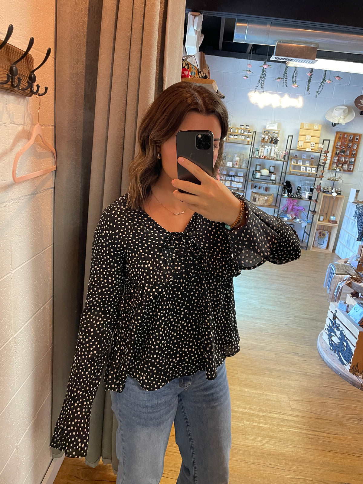 Polka Dot Blouse