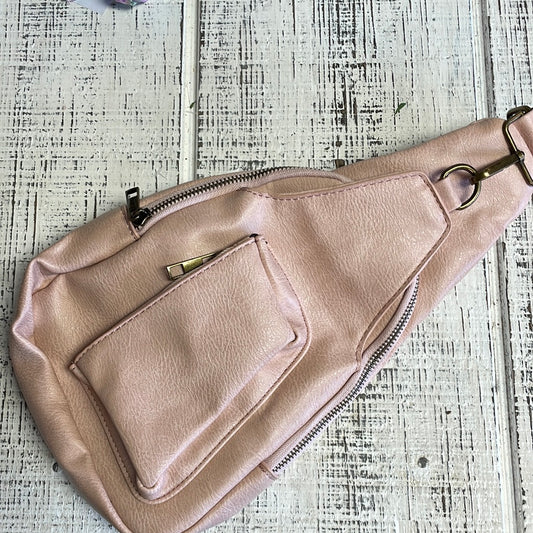 Light Pink Crossbody Bag