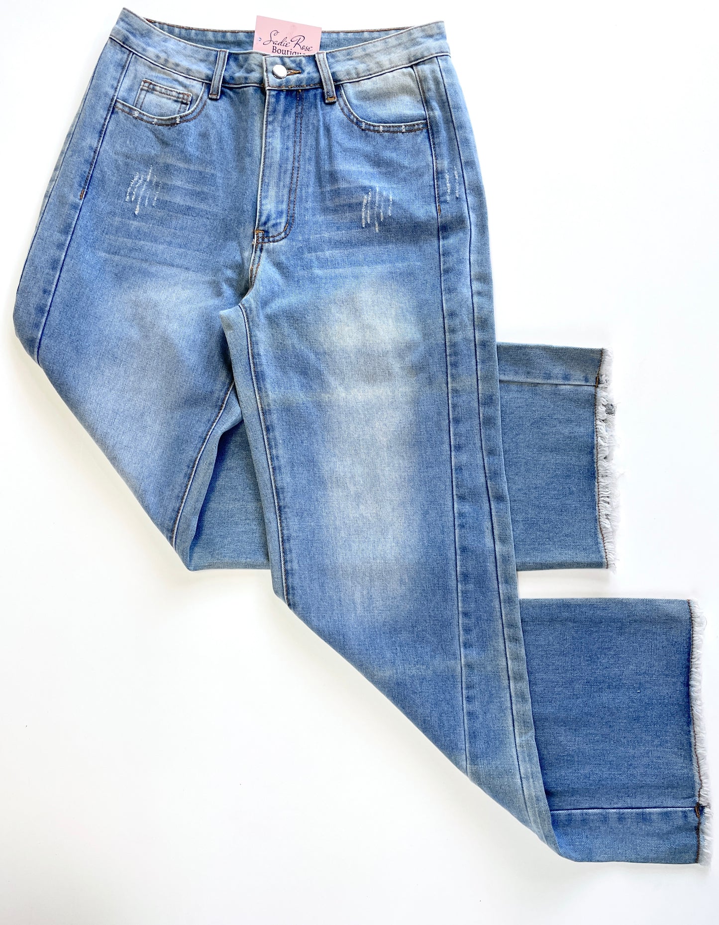 Miss Sparkling Light Wash Jeans