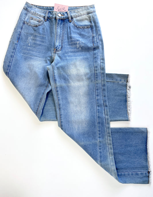 Miss Sparkling Light Wash Jeans