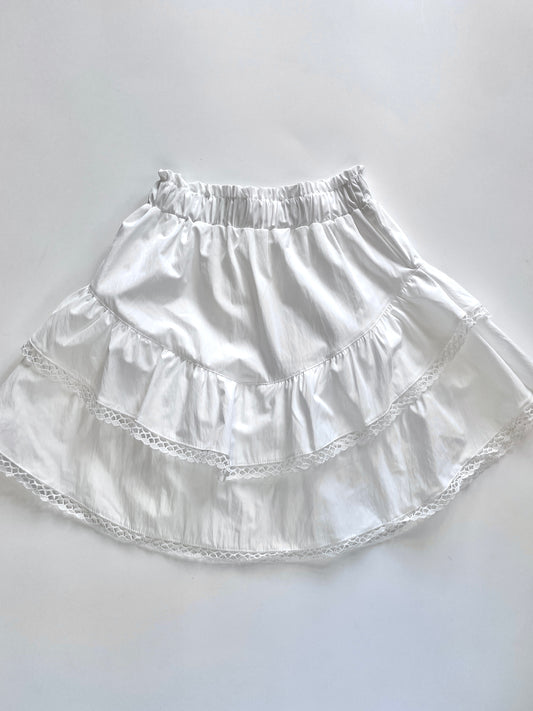 Short White Skirt