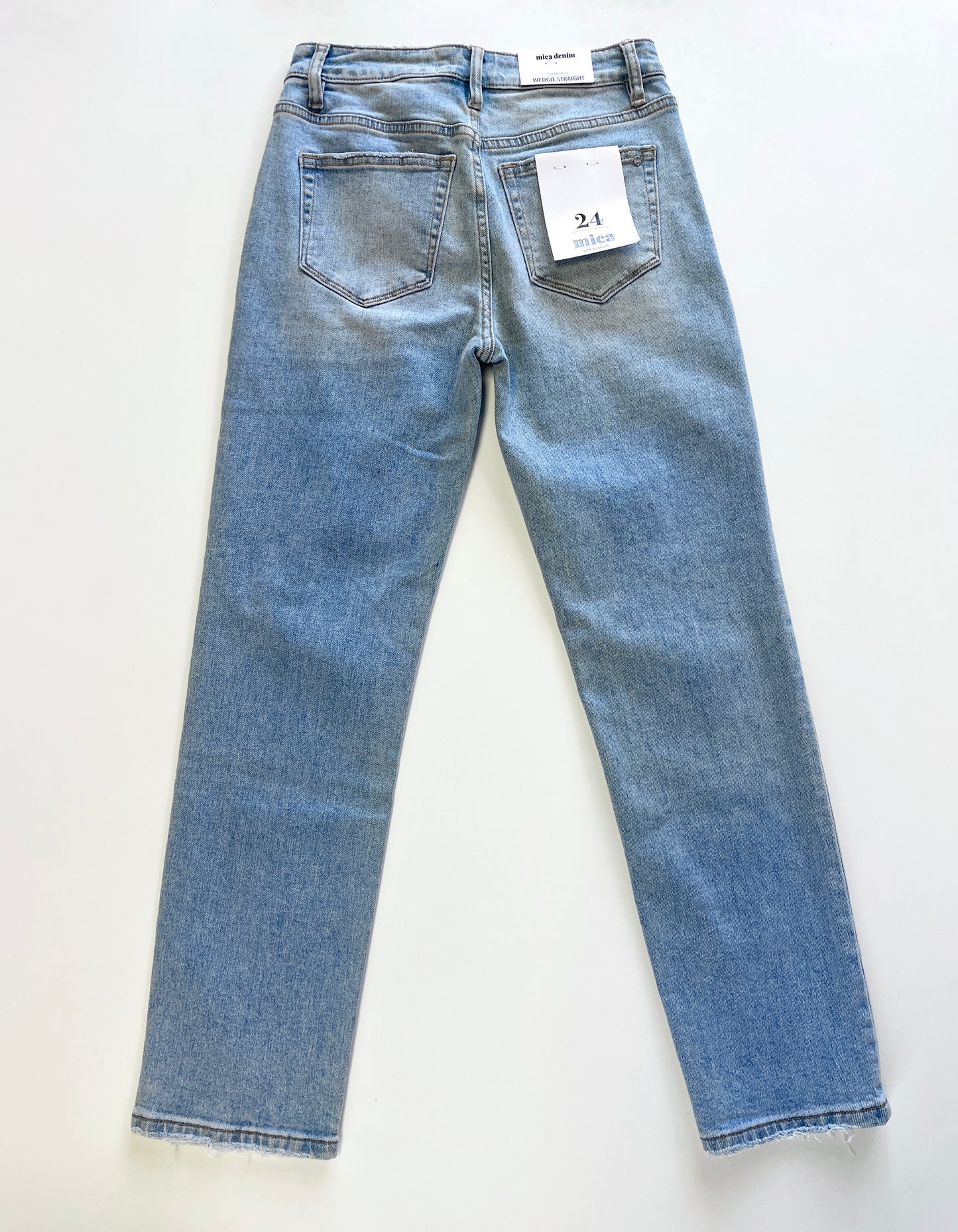 Mica Wedgie Straight Jeans