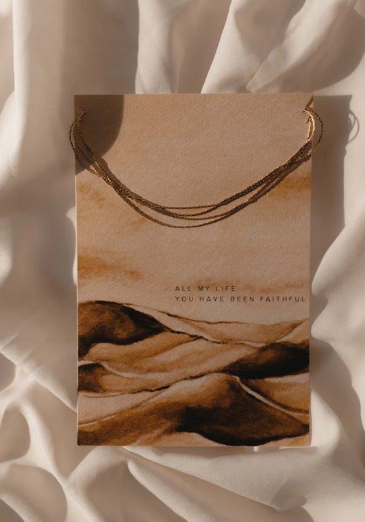 The Journey Gold Plated Necklace