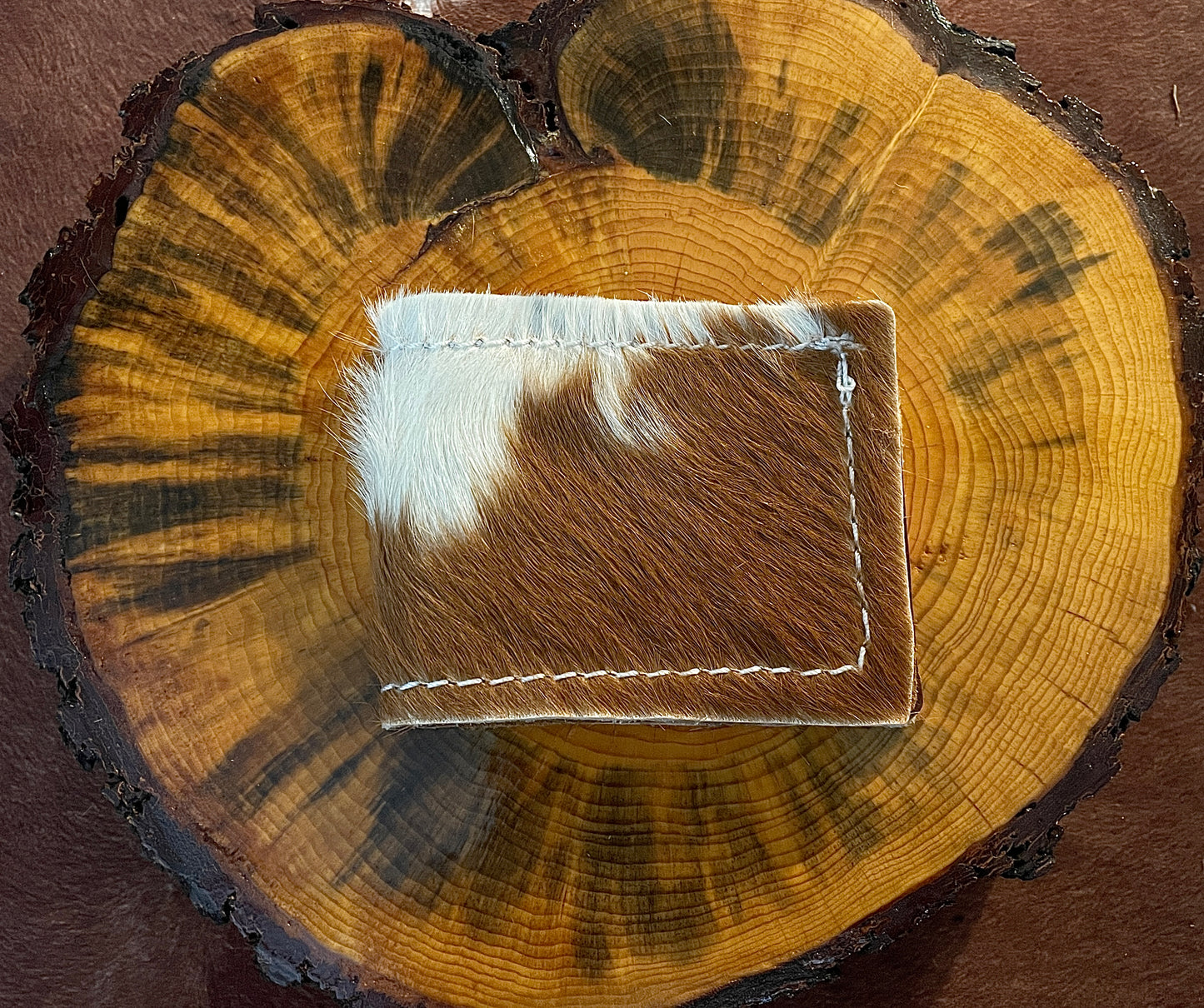 Handmade Cowhide Billfold Wallets