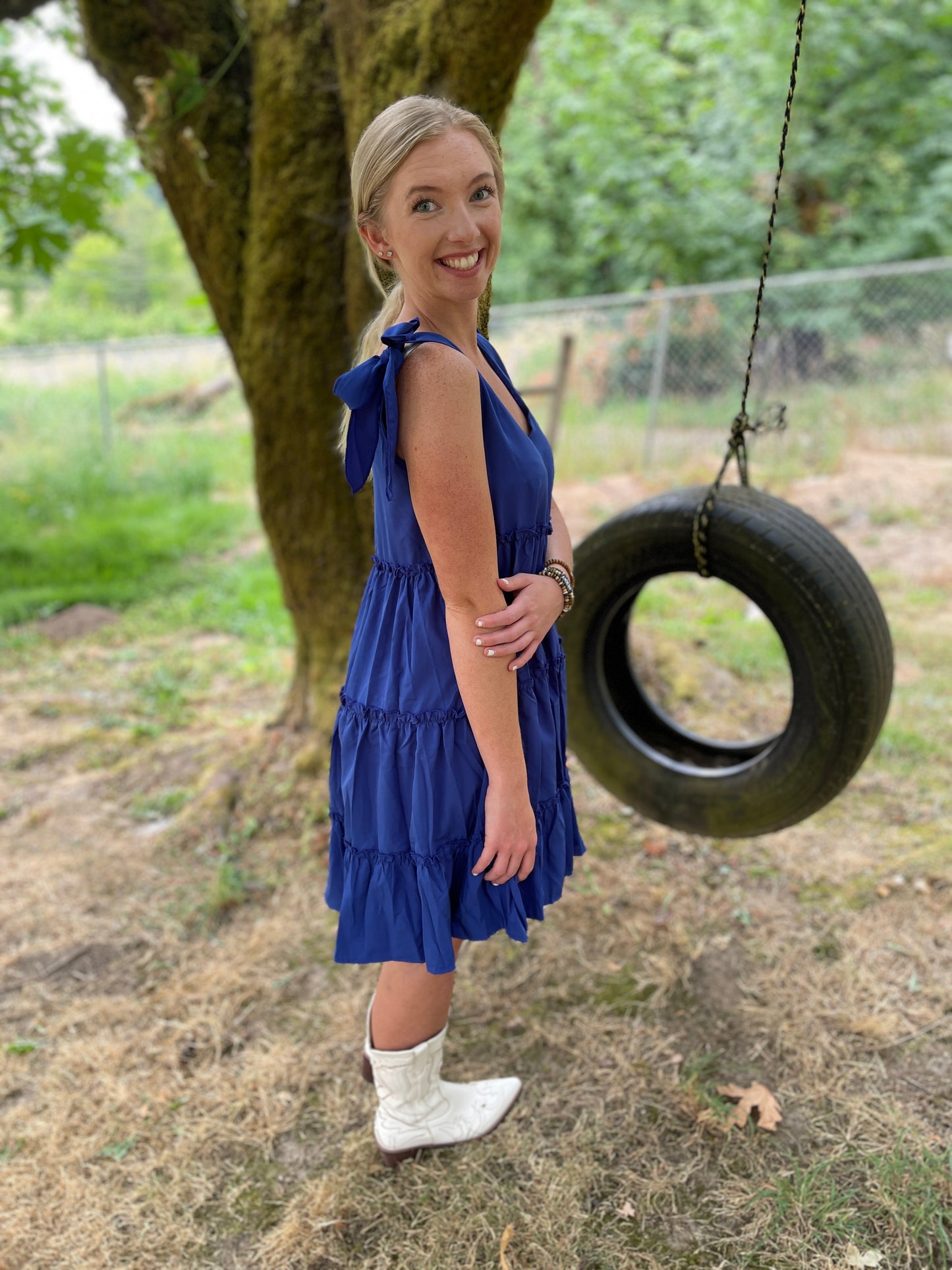 Royal Blue Dress