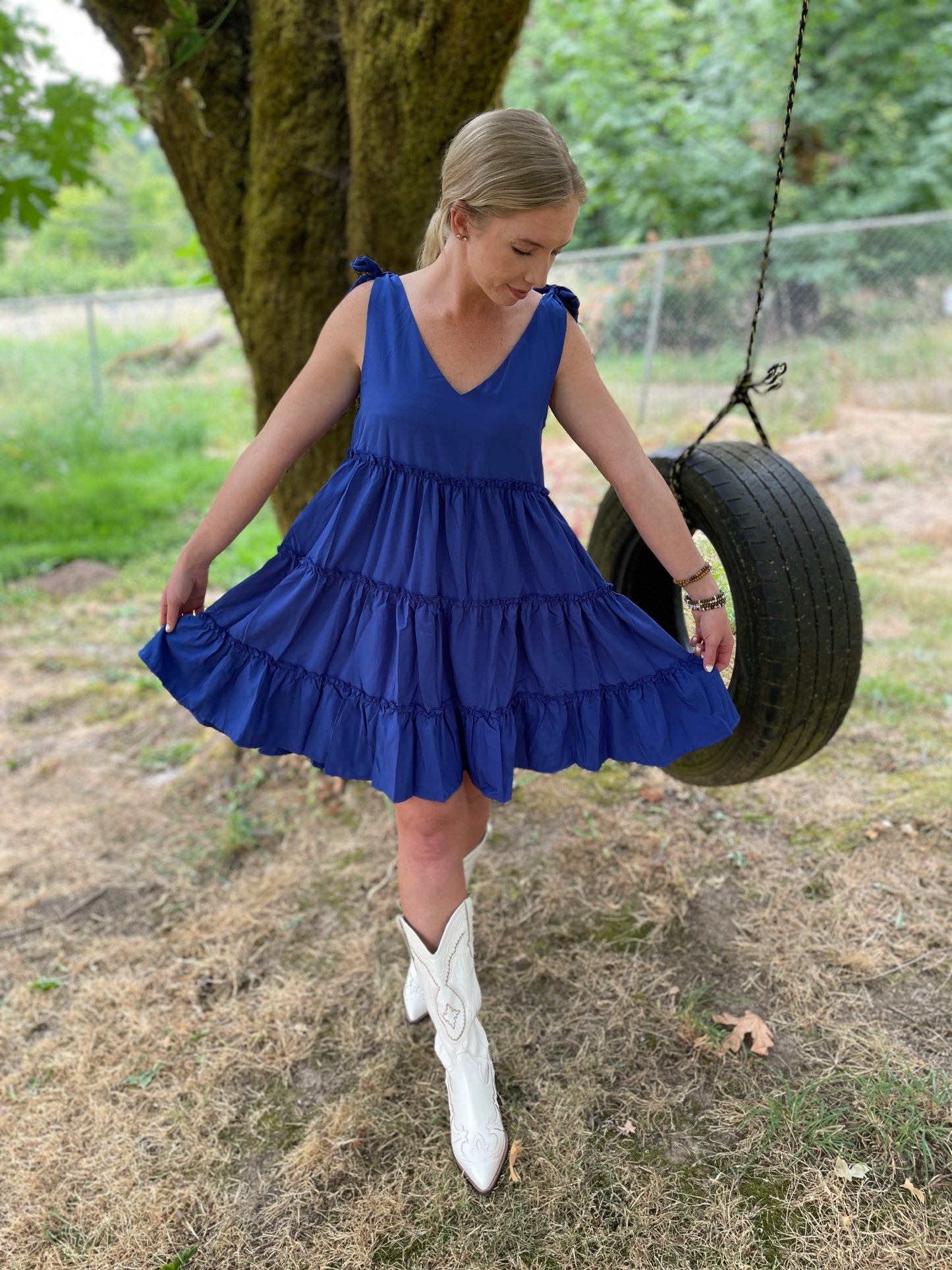 Royal Blue Dress