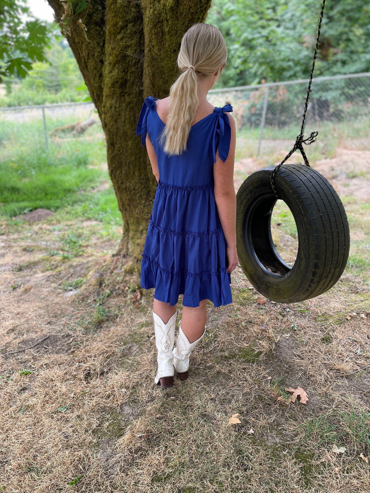 Royal Blue Dress