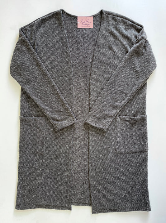 Grey Green Cardigan