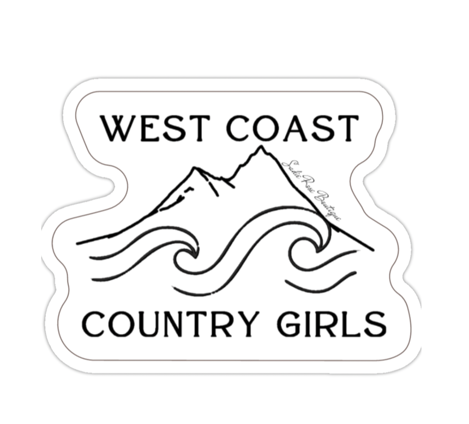 West Coast Country Girls Sticker