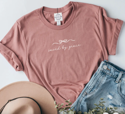 Saved by Grace Tee