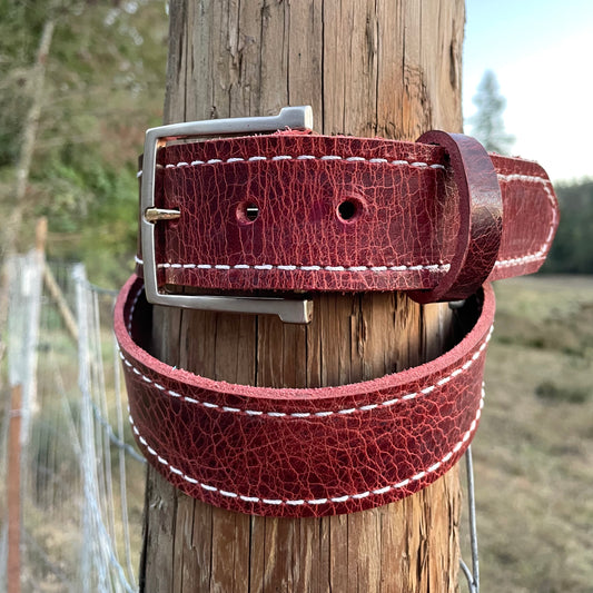 Buffalo Hide Belt