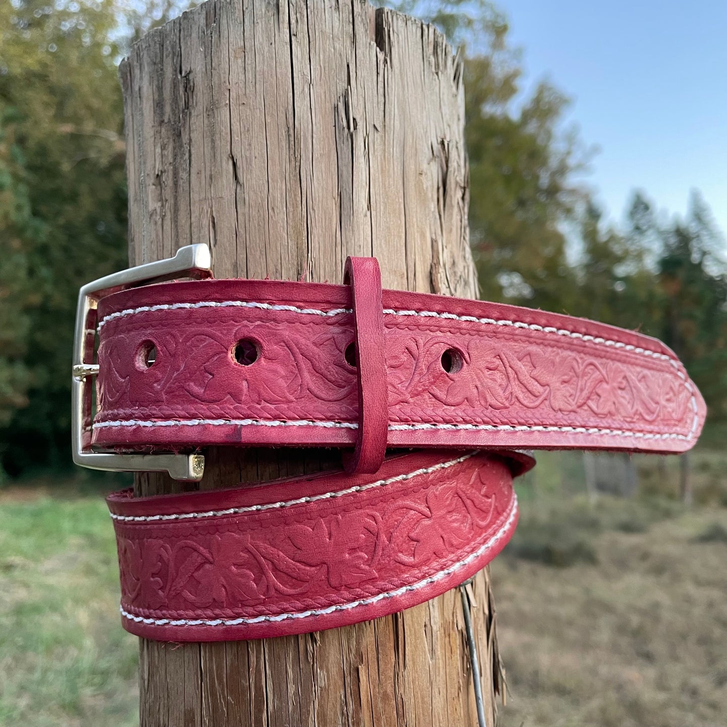 Ivy Imprint Belt