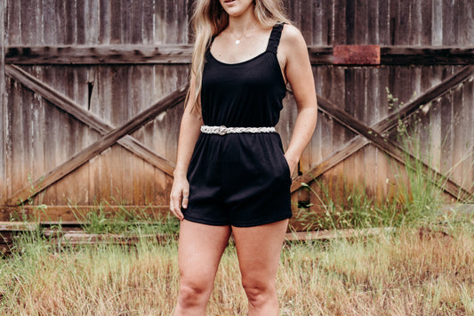 Little Black Romper